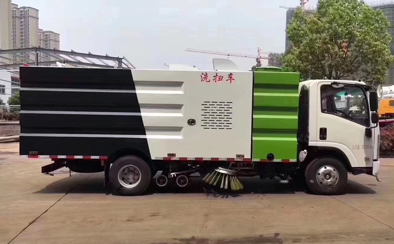 慶鈴五十鈴洗掃車-8方洗掃車